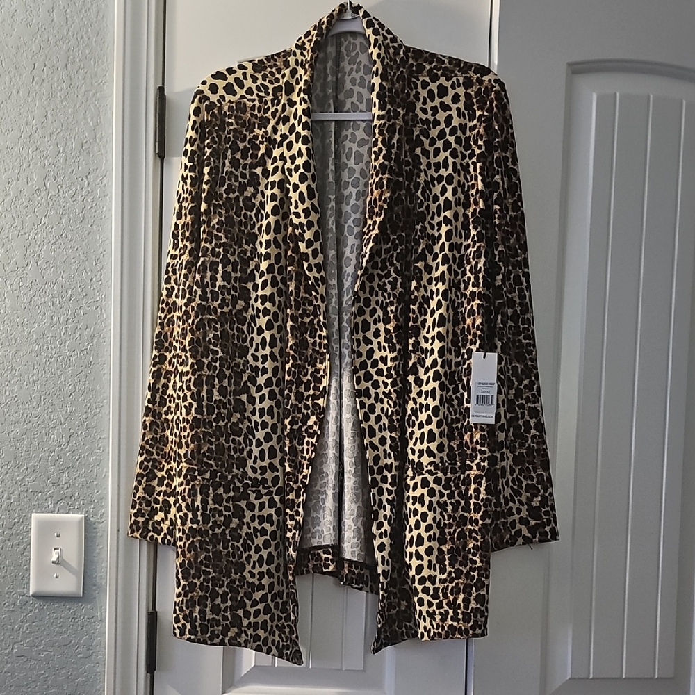 Dex Leopard Print Blazer
